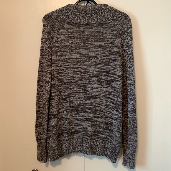 Like New Roxy Salt & Pepper Button Cotton Cardigan Sweater Size Small - Picture 5 of 8